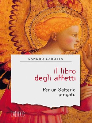 cover image of Il Libro degli affetti